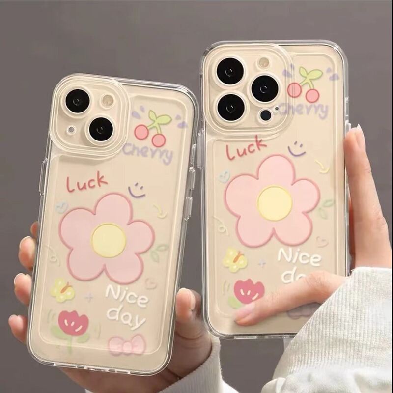 Transparent Apple 16 Mobile Phone Case Suitable for iphone15 Hand-painted Flower Protective Case 13 Space Soft Case 14 Drop-resistant 12 Transparent Apple 16 Mobile Phone Case Suitable for iphone15 Hand-painted Flower Protective Case 13 Space Soft Case 14 Drop-resistant 12