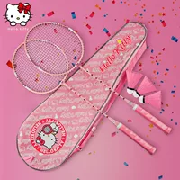 Детская ракетка для бадминтона KTcat комплект для перьев Hello Kitty Frozen Маленький желтый человек-паук большой мальчик София
