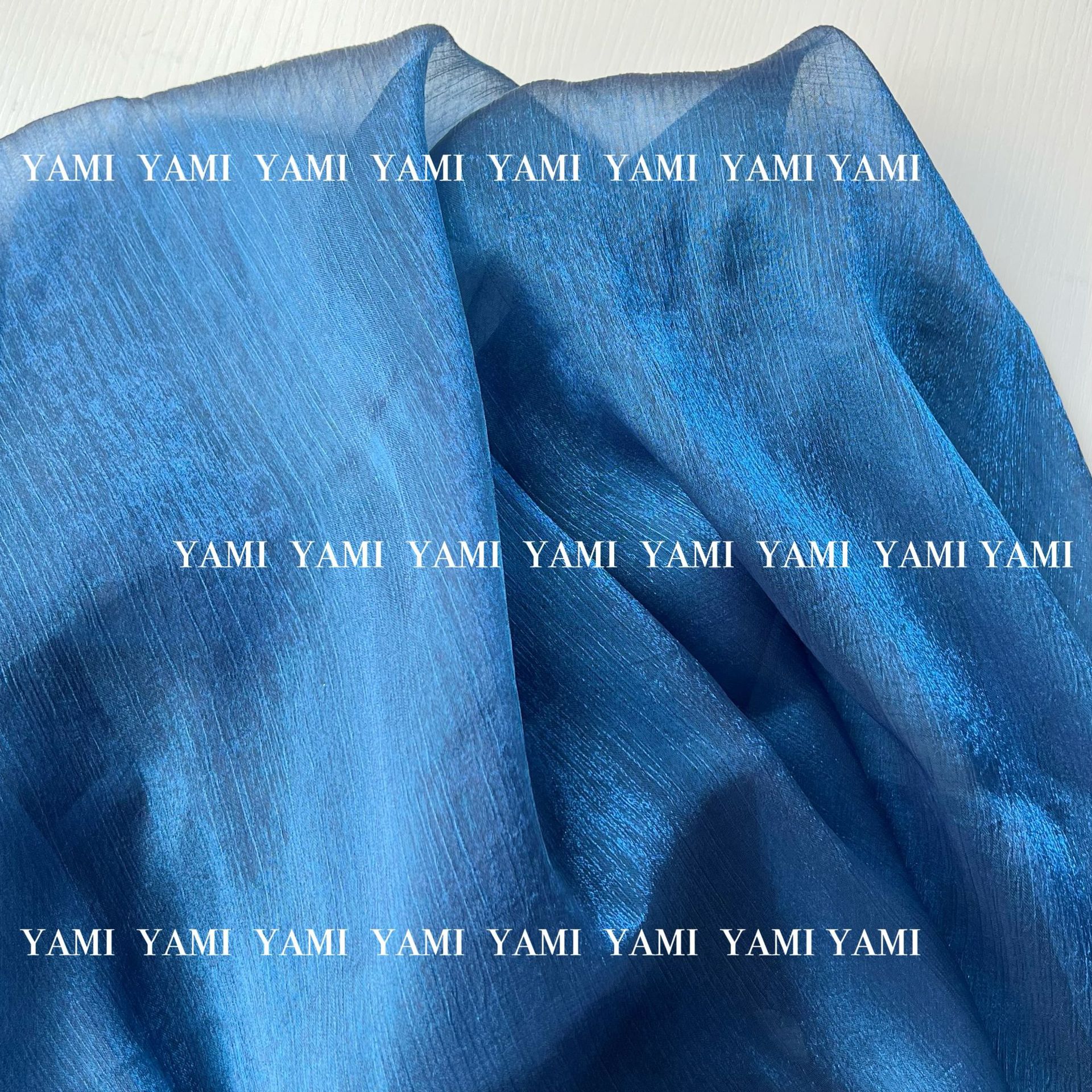 Suministro directo de fábrica crepe transparente brumoso tela de gasa falda vestido forro hanfu accesorios tela multicolor