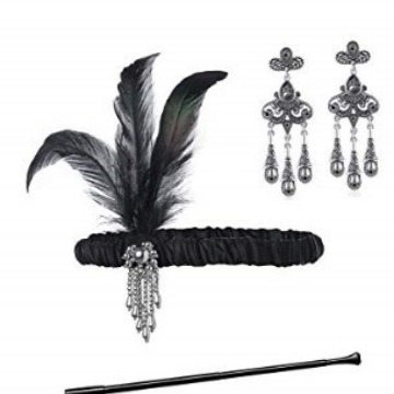 1920 puerta Zibi accesorios de las mujeres traje ropa deflector tocado diadema banda de pelo transfronteriza europea y americana