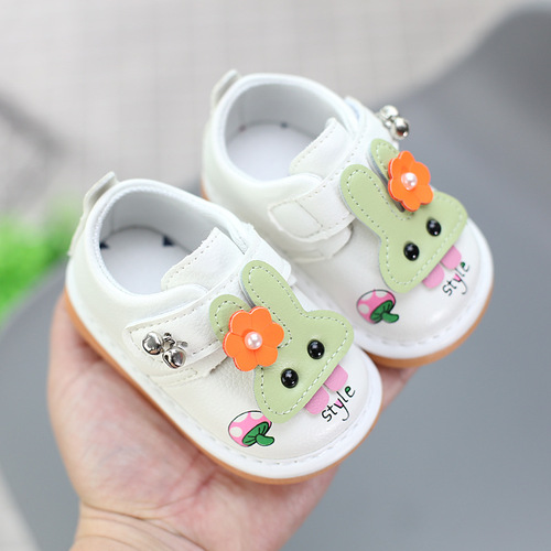 Shoes for girls, baby shoes, girls' shoes, children's shoes, children's princess shoes, soft-soled baby toddler shoes, 0-1 years old, 3 spring and autumn