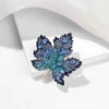 482-Blue Maple Leaf