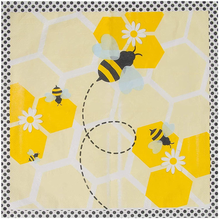 Birthday Bee Paper Party Party Packs display picture 4