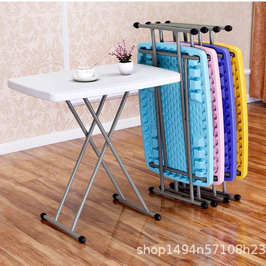 Table Beside Desk Lifting Table Simple Mobile Children's Homework Plastic Learning Small Table Rental House