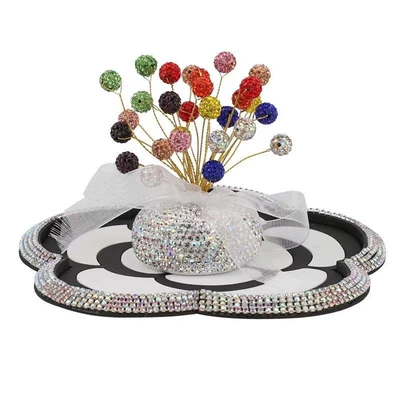 console creative Net red — Other Automotive Interior Supplies - colorful-camellia-diamond-pad