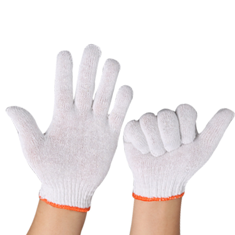 Spot quick delivery 52 pounds labor protection cotton gloves nylon…