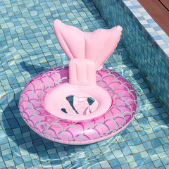 Ins Internet celebrity double circle seat pocket swimming circle baby sitting circle home inflatable seat boat mermaid tail swimming circle swimming circle