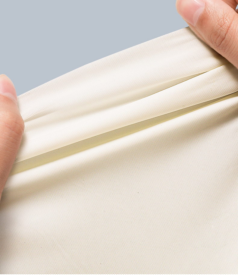  尚官 便携式束口雨衣 棷奶白/件 透明加厚 户外登山徒步 带帽雨披