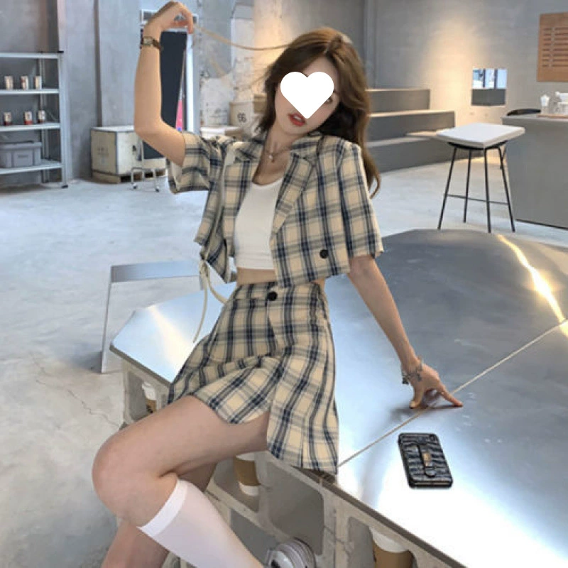 [5,5 тысяч человек] Классные наряды для девочек, красивые сладкие и пряные юбки, летние уличные костюмы, юбки, крутой стиль для женщин.