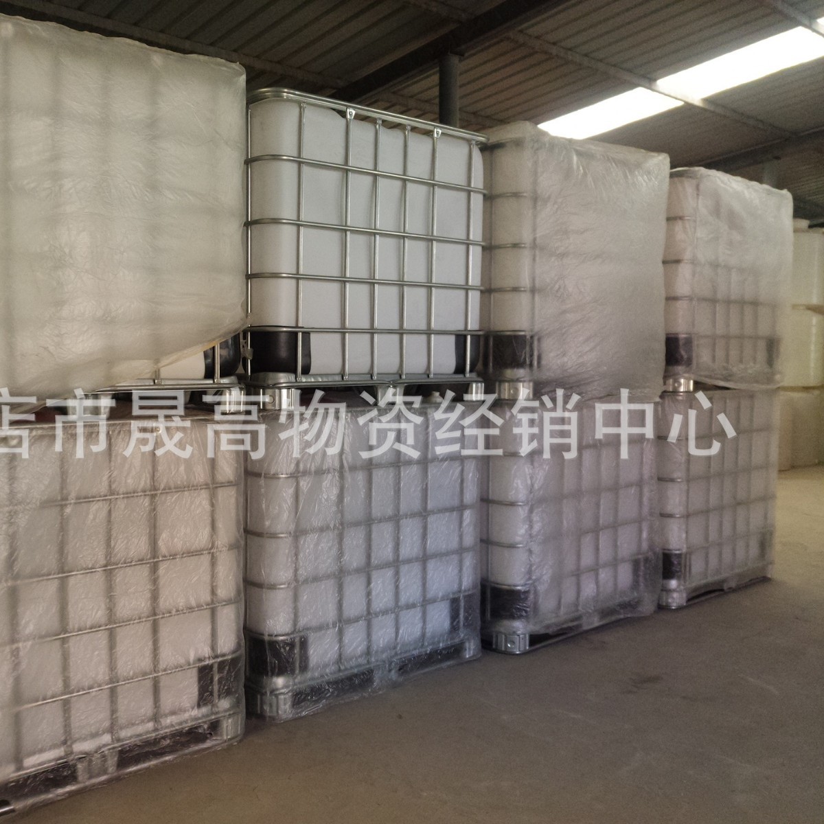 山西1000升全新吨桶周转桶集装方形桶柴油桶铁架叉车方桶厂家发