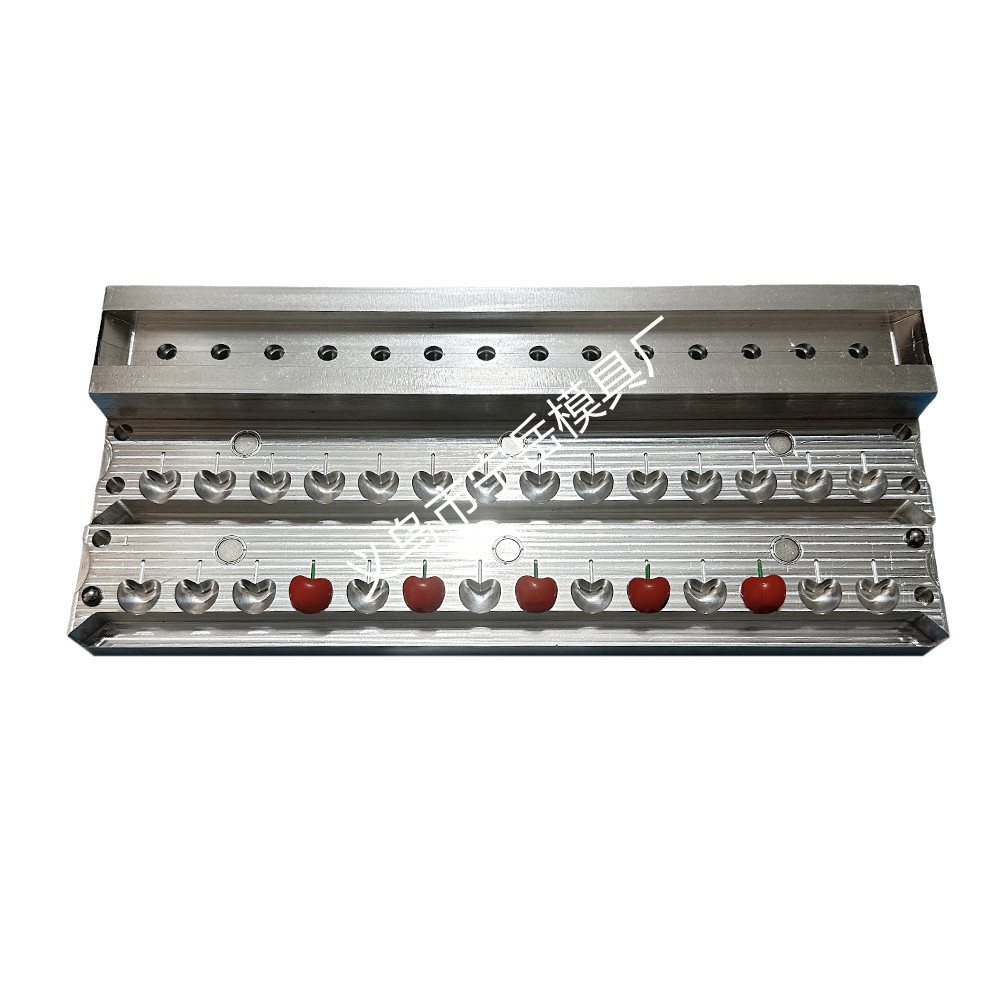 蜡烛铝模具卡通立体3D蜡烛模具樱桃水果百货蜡烛模具批发可定制