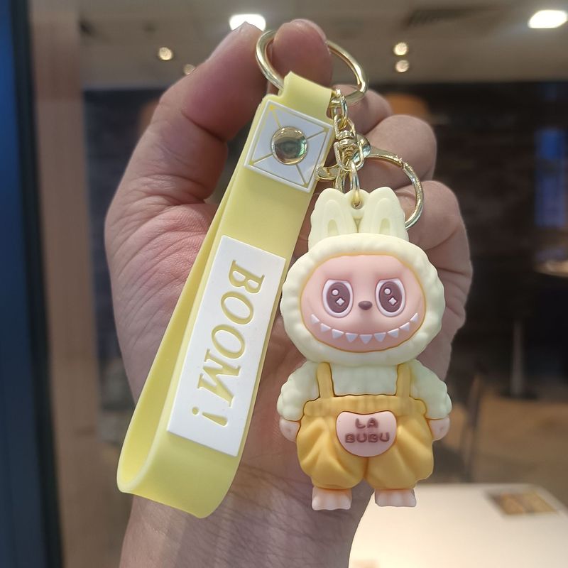 クリエイティブホットスタイルラブブキーホルダー漫画リトルシープペンダントおもちゃベビーグラバーかわいいキーチェーンリング卸売|undefined