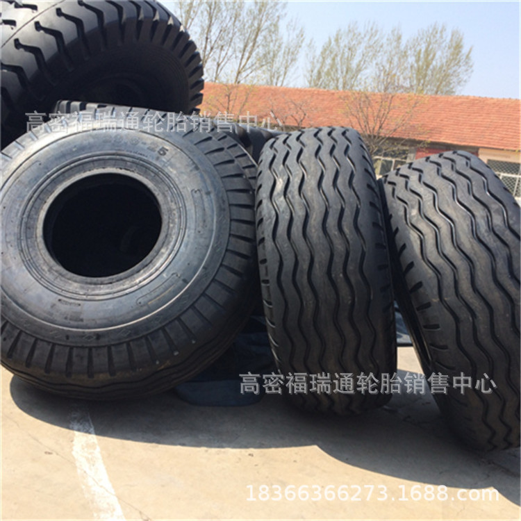 沙漠轮胎29.5-25斜交充气耐磨工程轮胎29.5-25加厚防滑条沟花纹