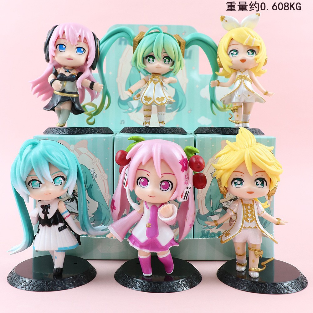 Serie de belleza de la serie Q 3 generación 4 generación 6 muñecas de la caja del automóvil de la serie de belleza de la serie Q mano al por mayor
