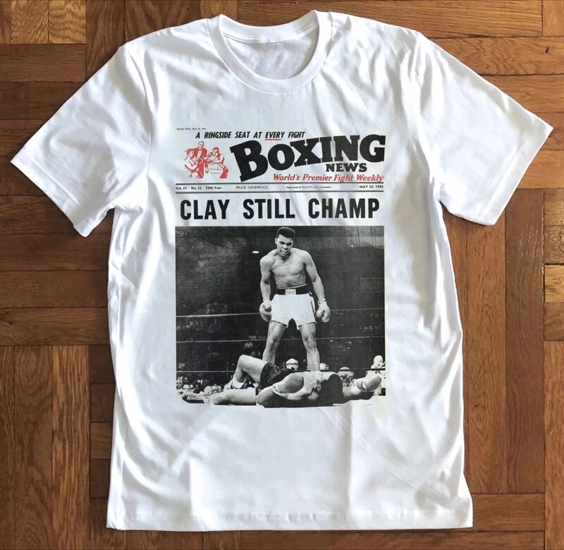 Muhammad Ali Unisex T-Shirt 2025 Summer Casual Printed T-Shirt Y2K Harajuku Women's Street Clothing Muhammad Ali Unisex T-Shirt 2025 Summer Casual Printed T-Shirt Y2K Harajuku Women's Street Clothing