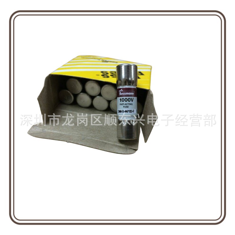 BUSS熔断器/万用表保险丝 DMM-B-44/100 0.44A/440mA 1000V