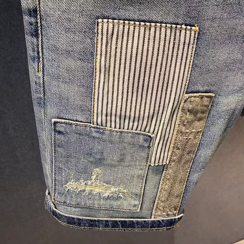 Летняя модная джинсовая юбка, шорты, брюки, Slim-fit, свободный прямой крой