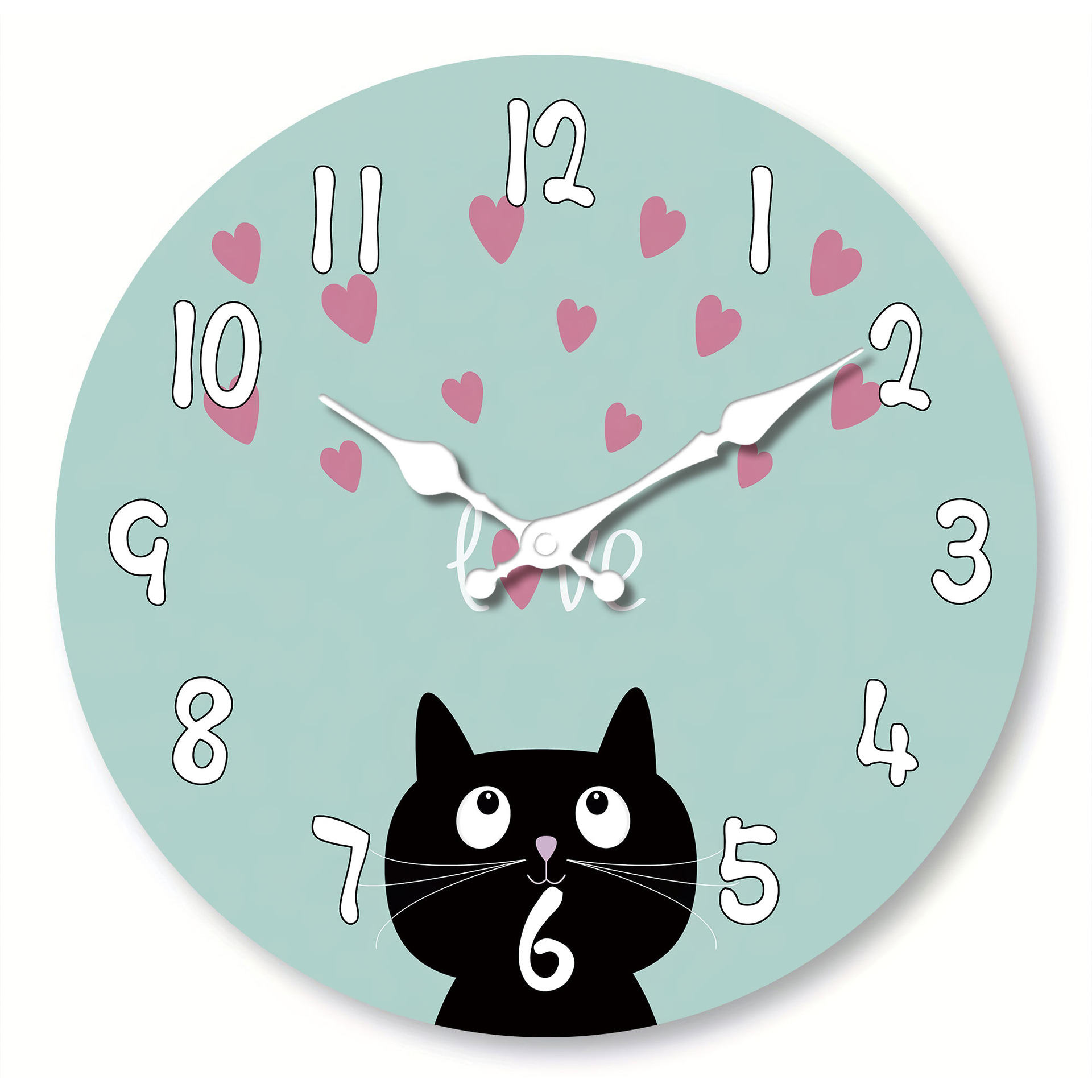 12inch 【29.7cm】cute cat heart