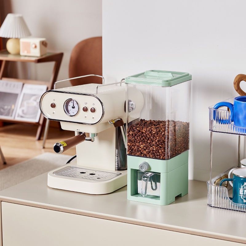 Caja de almacenamiento de clasificación de grano hogar tipo empuje sellado frasco de cubo de arroz a prueba de insectos a prueba de humedad frasco de almacenamiento de cocina de alimentos