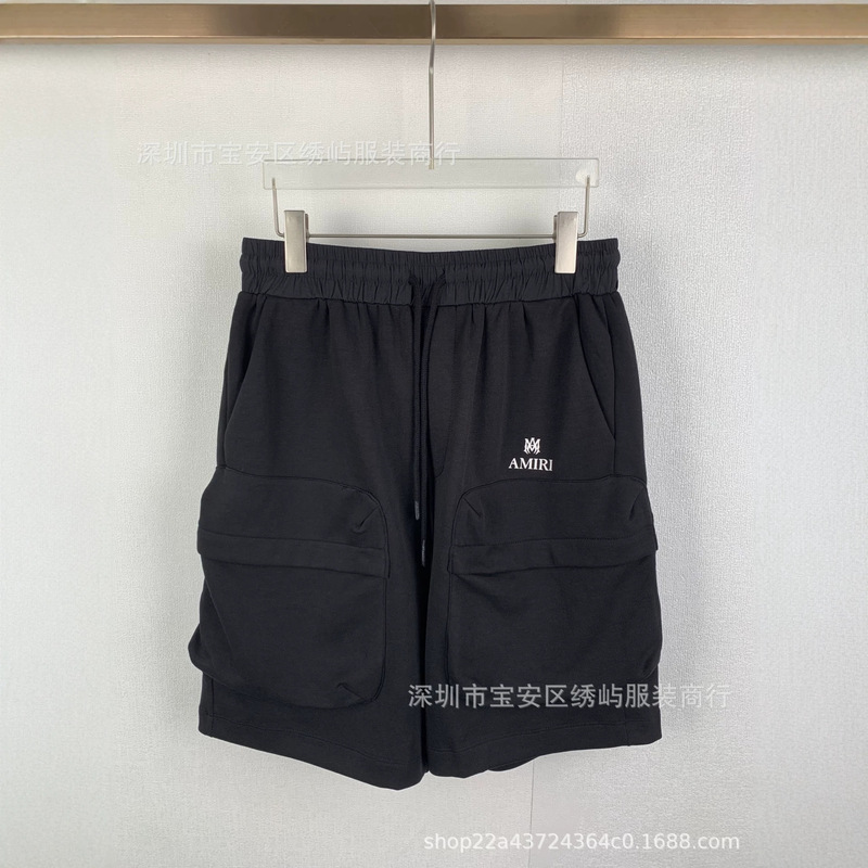 2026 Spring/Summer New A@Miri Logo Print Large Pocket Decorated Casual Shorts Unisex One Piece Wholesale 2026 Spring/Summer New A@Miri Logo Print Large Pocket Decorated Casual Shorts Unisex One Piece Wholesale