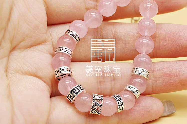 S925 Sterling Silver Beads Thai Silver Used Line Pattern Copper Coin Six Words Mantra Pattern Pattern DIY Silver Accessories