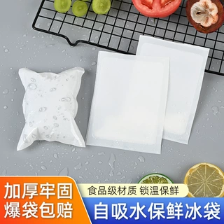一次性免注水自吸冰袋快递保冷生鲜冷藏快递专用无纺布冰袋批发