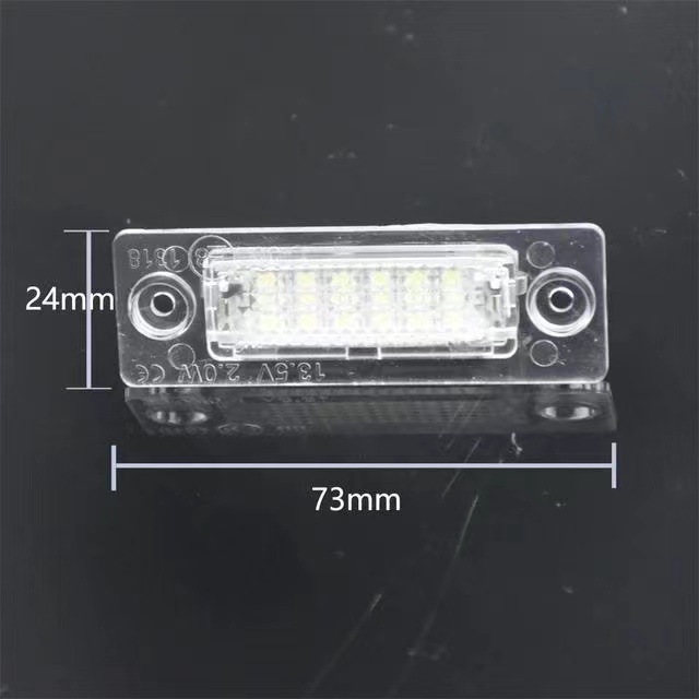 LED License Plate Light For Volkswagen VW Touran Caddy Jetta B5 T5