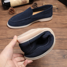 男士驾车鞋特大码真皮包子鞋手工豆豆鞋平底英伦潮流韩版司机单鞋