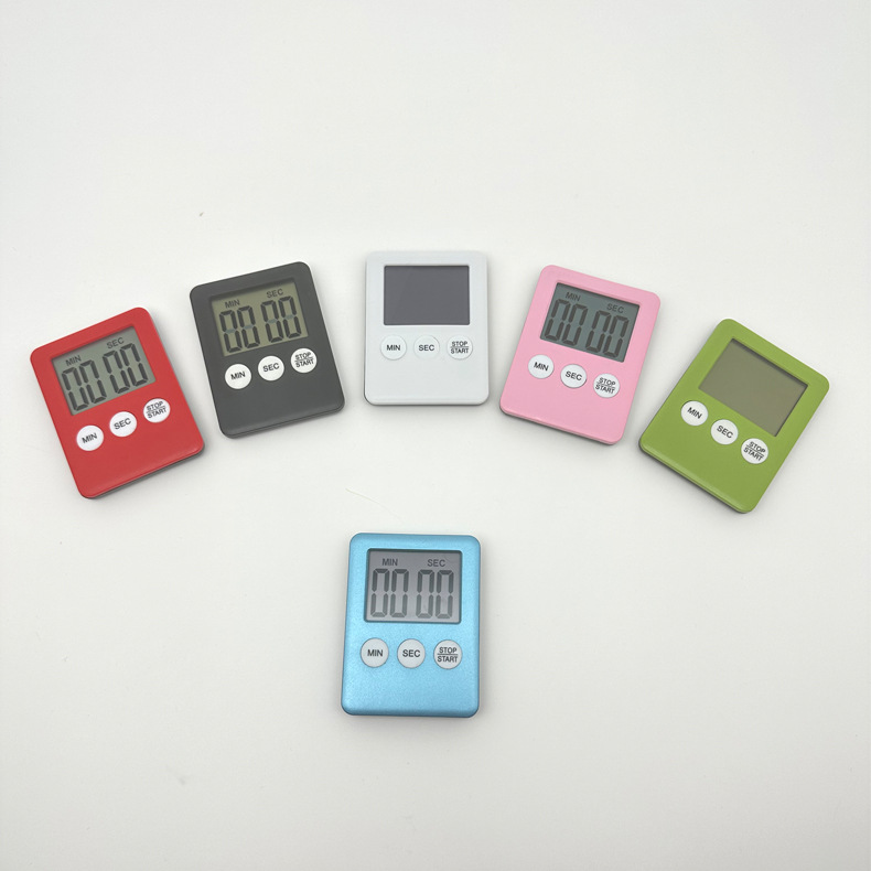 Temporizador de cocina para hornear imán reloj temporizador segundo recordatorio estudiante Dispositivo de Cuenta regresiva reloj despertador electrónico portátil