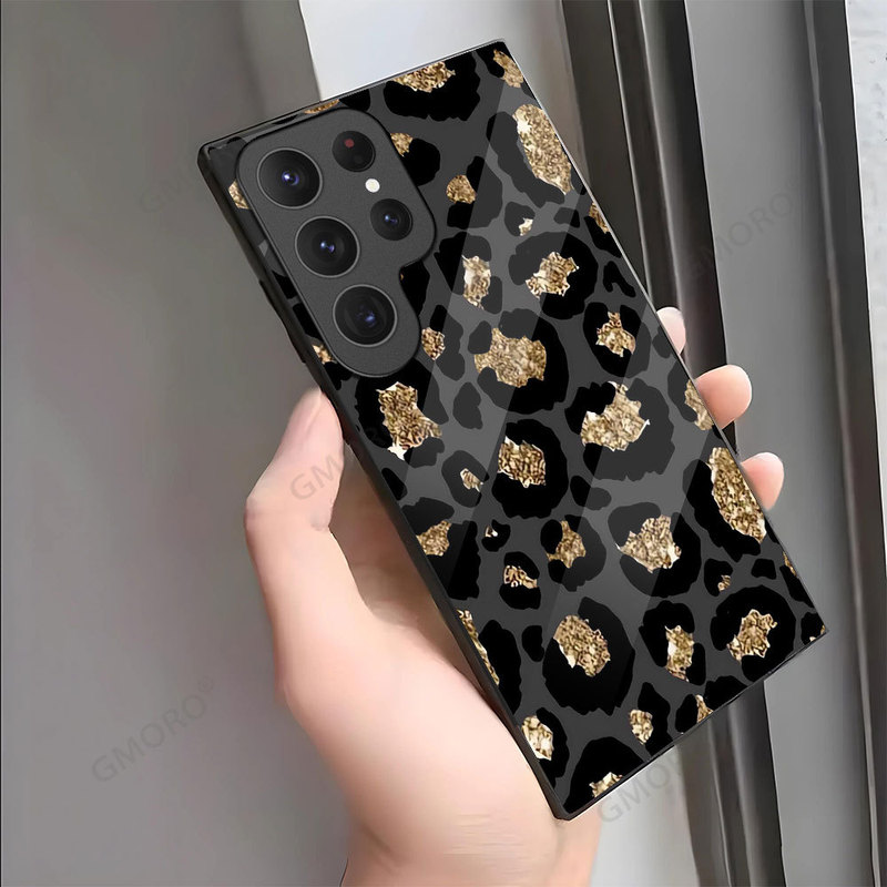Cross-Border Exclusive Fashion Leopard Print Galaxy S24 Plus Painted Wholesale Phone Case S21 Fe Protective Cover Cross-Border Exclusive Fashion Leopard Print Galaxy S24 Plus Painted Wholesale Phone Case S21 Fe Protective Cover