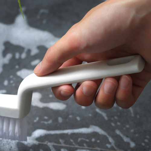 Wash bathroom tiles, wall corners, small brushes, toilet brushes, floor gaps, bathroom beauty seam cleaning brushes