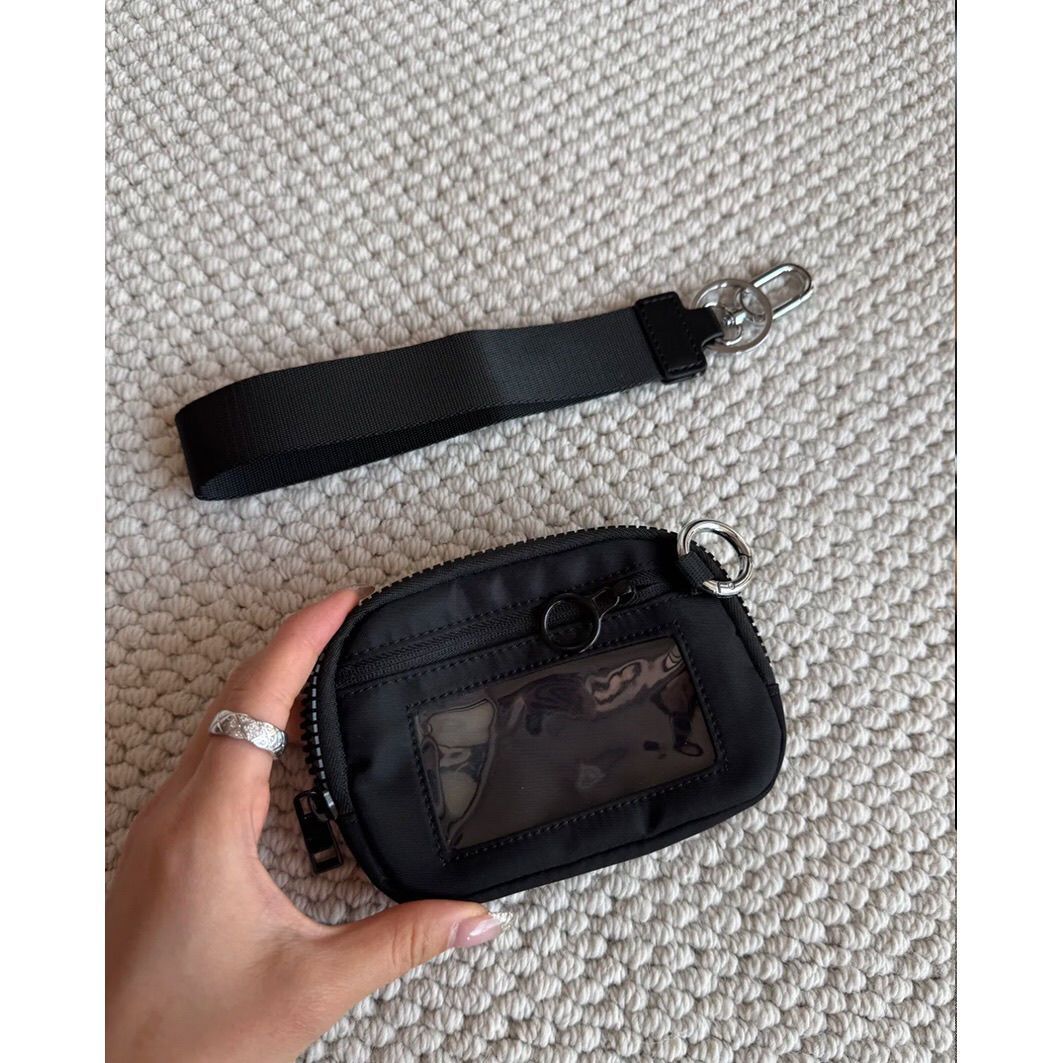 Bolsa de certificados, bolso de mano, bolso de mujer, bolso portátil al aire libre, 2025 nuevo bolso de tarjetas, bolso de cambio con cremallera