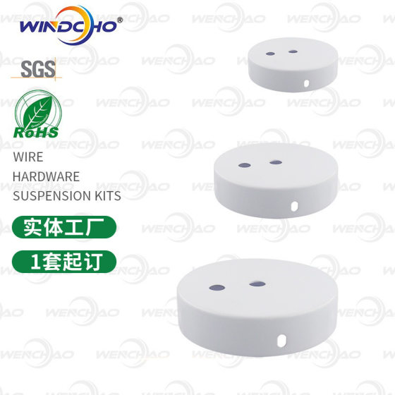 Diameter 60mm-400mm white disc panel lamp ceiling plate black ceiling box ceiling lamp
