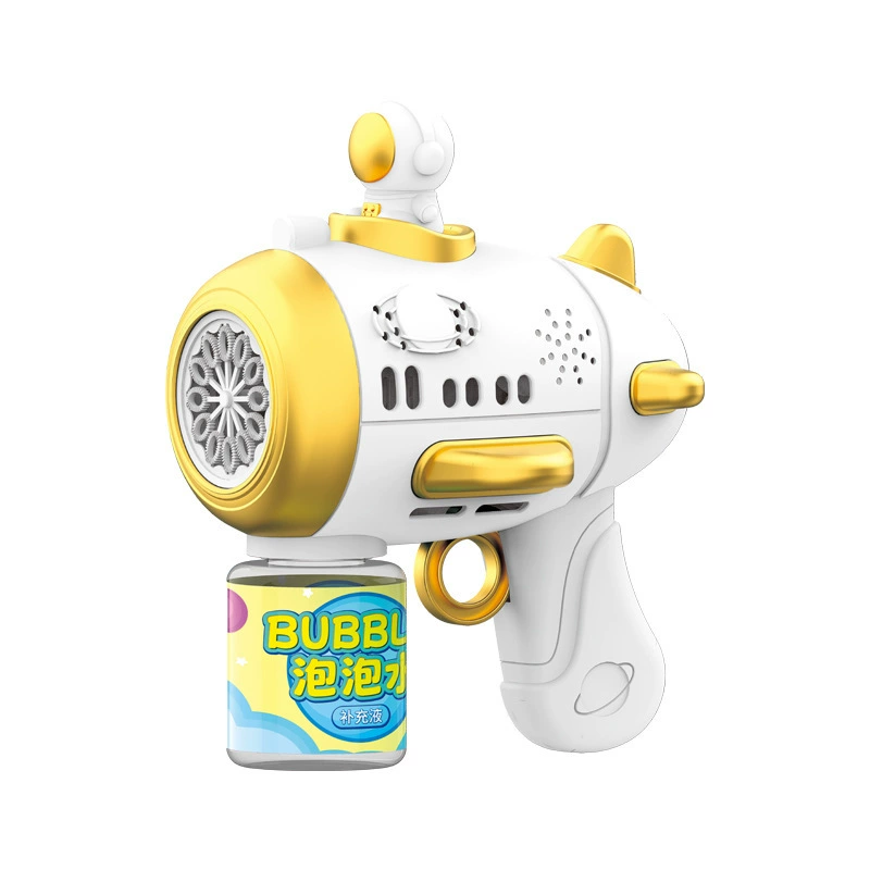 Space cartoon bubble machine, automatic astronaut, lightweight spot lighting, bubbles, bubble gun, hermetic toy, fully automatic
