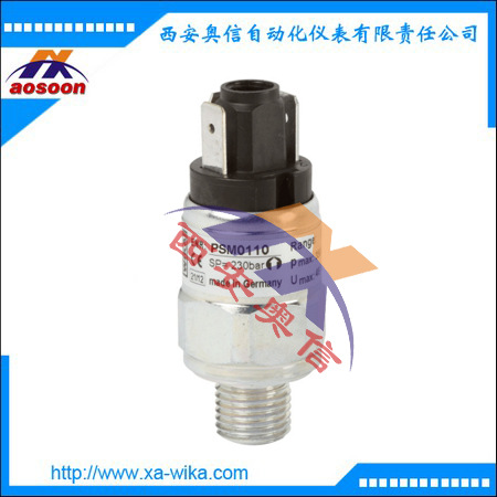 WIKA威卡PSM01设备压力开关 0.1-1.6MPa 不防爆 电缆压力控制器