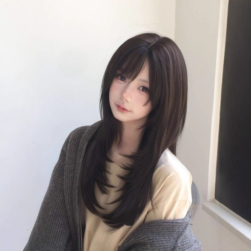 【送料無料 ウィッグ】女性用ウィッグ ハイレベルストレートヘア 有村架純肩丈ヘアフルヘッドウィッグ 女性用|undefined