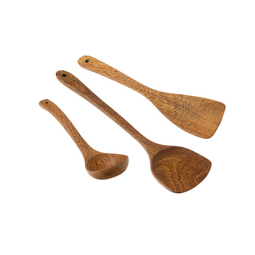 Chicken Wing Wood Spatula Set, All-Natural Wood Without Lacquer or Wax, Household Non-Stick Cooking Spatula, Stir-Frying Spoon, Kitchen Tool Set for Wholesale