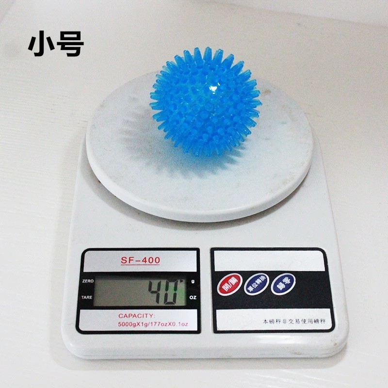 작은 가시 공 (파란색)