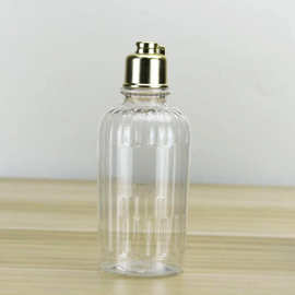 厂家直销PET瓶250ml化妆品分装瓶洗护瓶身体乳沐浴露瓶24牙叮当盖