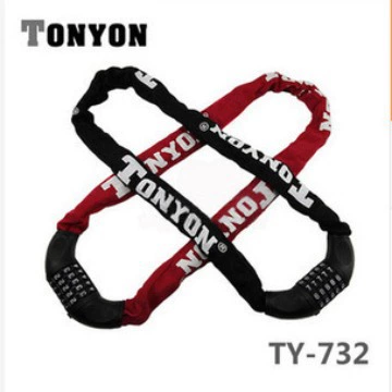 Велосипедный замок Универсальный TONYON 732 велосипедный замок мотоциклетный замок цепной замок