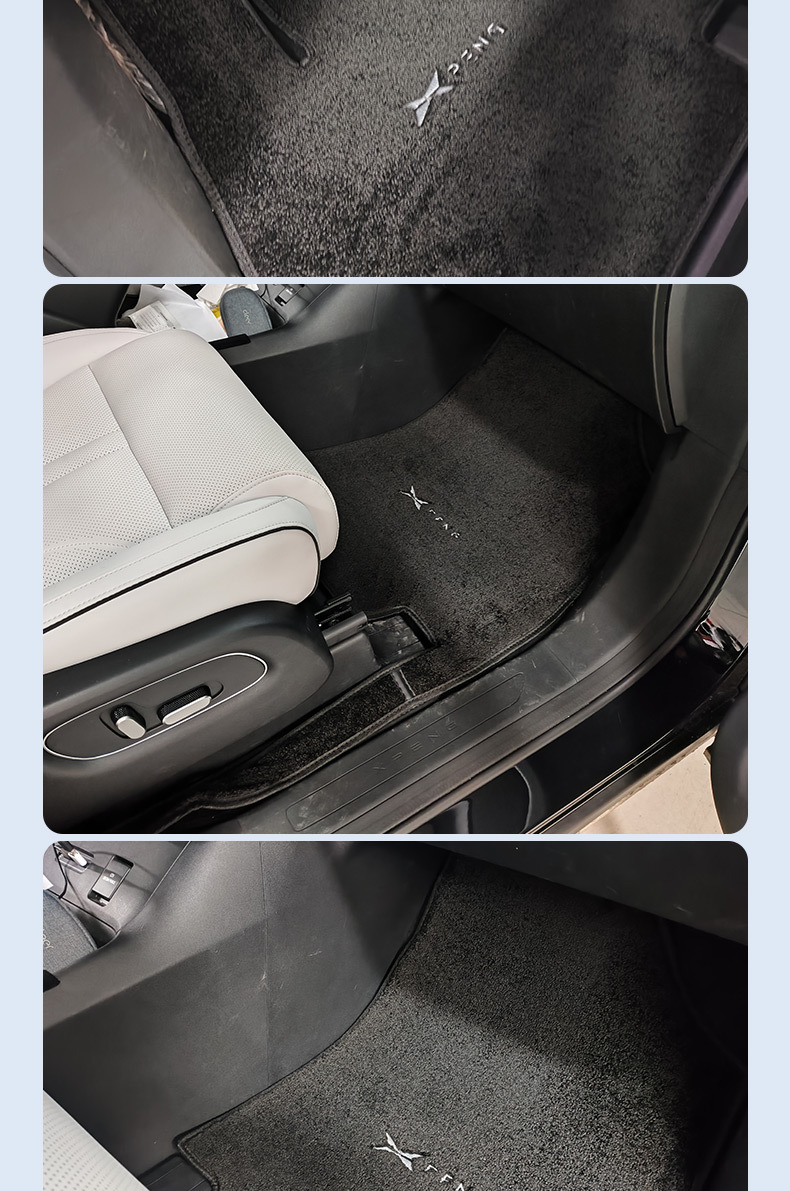 Floor Mats for XPeng X9 Front Middle Rear Trunk Mat