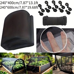 Amazonクロスボーダーホットスタイルガーデンカバーメッシュ防虫ネット手作りDIY蚊帳布田園織り通気性と軽量