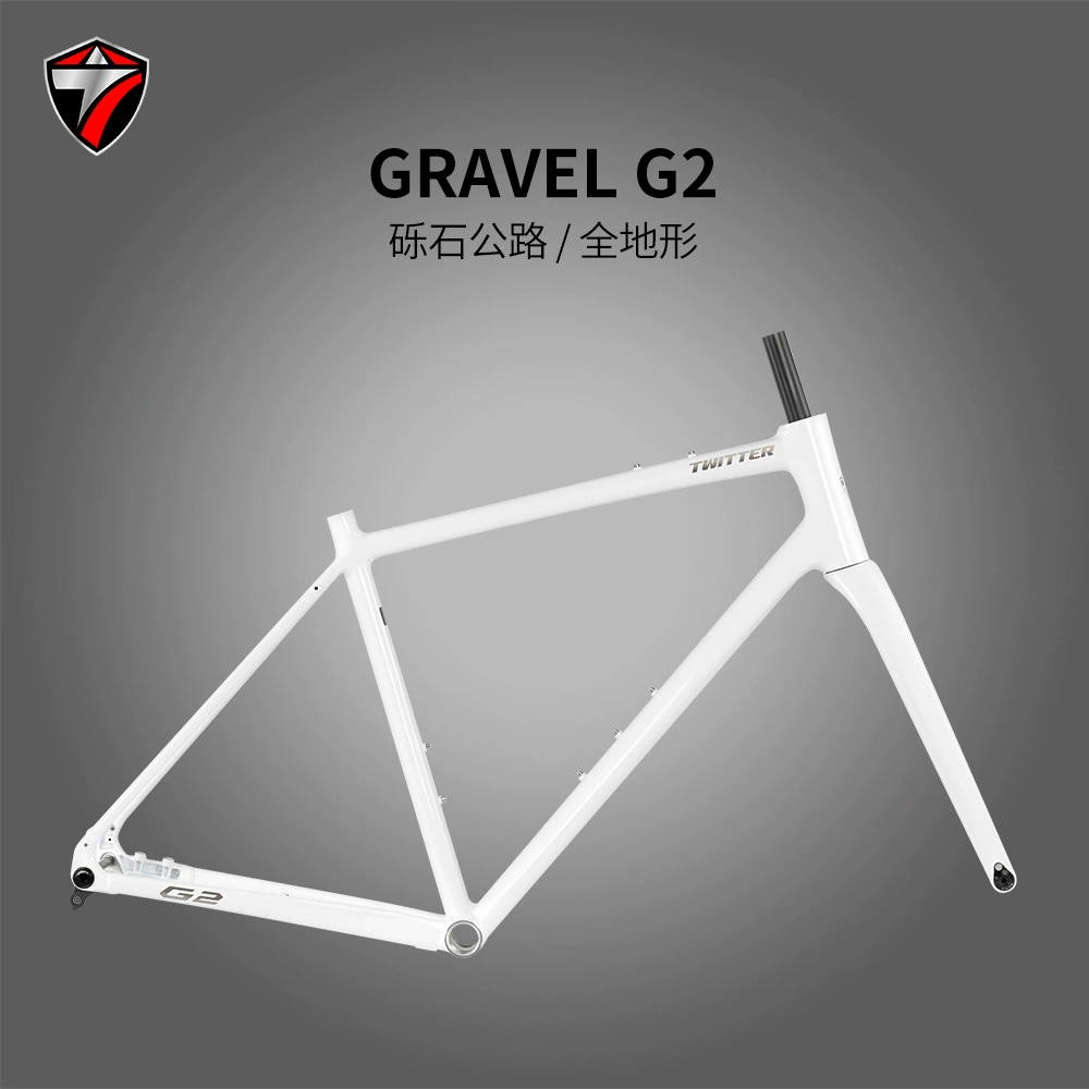 GRAVEL-G2 велосипед с алюминиевой рамой для шоссейных и гравийных велосипедов с карбоновой вилкой, внедорожный гравийный велосипед