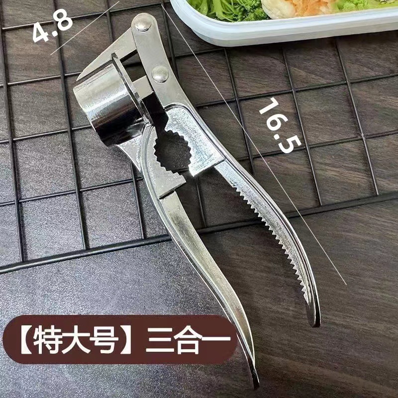 aleación gruesa prensador de ajo manual prensador de ajo