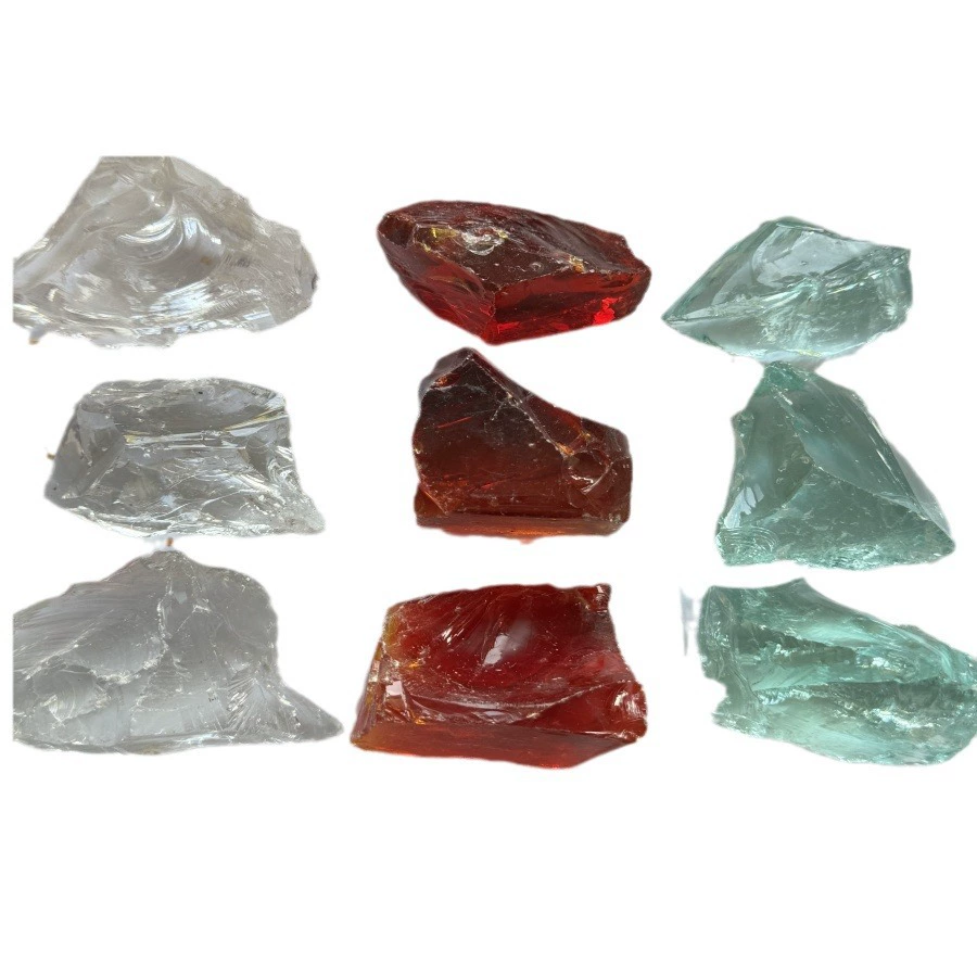 Transparent glass blue aquarium decor, aromatherapy