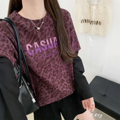 017慵懒风圆领卫衣女秋季新款薄款宽松韩版oversize女式上衣bf外