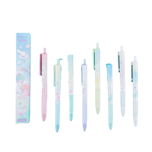 Guangbo genuine Sanrio Marine series push-type gel pen high-value ins good-looking pen 0.5ST head