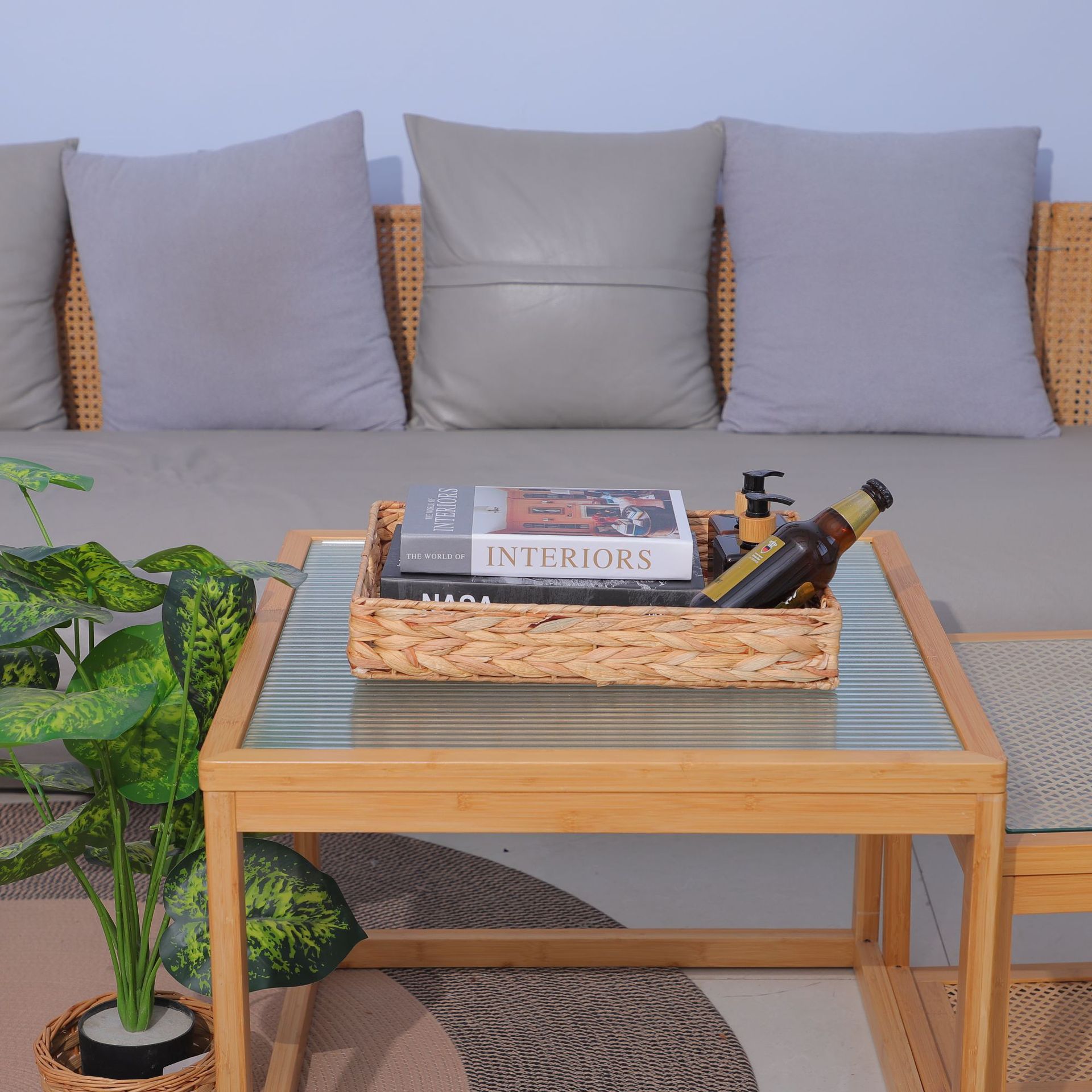 Amazon calabaza grasa color curry bandeja rectangular cesto de almacenamiento plegable cajas de extracción de ropa de dormitorio cesto de almacenamiento