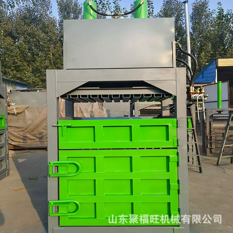 塑料金属废料饮料压缩机 易拉罐油漆桶缩打包机 稻草治沙草打捆机