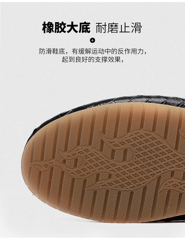 Dép sandal nam da bò bít mũi kiểu xỏ ngón thoáng khí mùa hè — 8067 màu cam, 8067 màu vàng kim, 8067 màu xanh dương, 8067 màu đen chi tiết 9